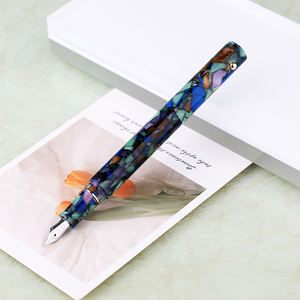 MAJOHN N8 الأخضر الراتنج قلم حبر تراجع القلم الكبار الطلاب الكتابة الخط اللوحة ، فيلم Hooking ، الزجاج غمس القلم صنع في الصين - Product Image 6