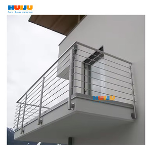Balustrade <span class=keywords><strong>en</strong></span> fer pour balcon extérieur HJ design balustrade solide <span class=keywords><strong>en</strong></span> métal pour balcon avec main courante <span class=keywords><strong>en</strong></span> <span class=keywords><strong>bois</strong></span> - Product Image 6