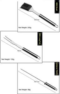 Juego de Utensilios para Barbacoa de Acero Inoxidable Portátil de 26 Piezas, Utensilios para Asar al Aire Libre, Accesorios para Barbacoa, Herramientas para Asar - Product Image 5