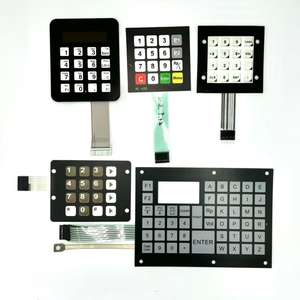 OEM <strong>Membrane</strong> <strong>Keypad</strong> <strong>Supplier</strong> Pet Polycarbonate Control Panel for Electronic Device - Product Image 3