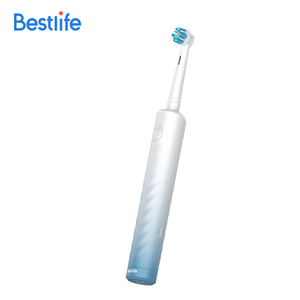 <span class=keywords><strong>Bestlife</strong></span> K1636S Brosse à dents électrique rechargeable oscillante avec texture torsadée Poignée antidérapante décorée - Product Image 6