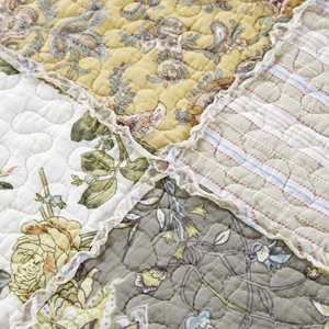 Juego de Ropa de Cama Queen, Juego de Colchas Patchwork Queen, Juego de Cubrecamas Patchwork para Uso Doméstico con Fundas de Almohada - Product Image 2