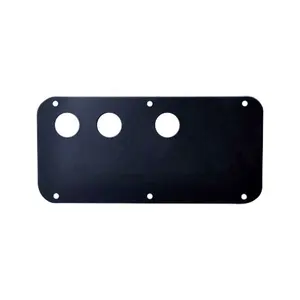 Placa de hierro JH7302 para altavoz, Panel trasero para cortes duales, conector XLR Speakon, China