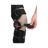 Attelle de Fixation du Genou Médicale Protection de la Rotule Protection du Ménisque du Genou Protection Postopératoire de la Jambe