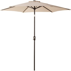 Nouveau parasol extérieur pare-<span class=keywords><strong>soleil</strong></span> parapluie de plage Logo personnalisé imprimé promotionnel bambou en bois <span class=keywords><strong>exotique</strong></span> plage jardin parapluie - Product Image 1