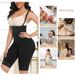 OFERTA ESPECIAL Nuevo Diseño Faja Moldeadora de Cintura Alta con Ganchos Ajustables y Compresión Suave, Realza Caderas, Tallas Grandes para <span class=keywords><strong>Mujer</strong></span> - Product Image 5