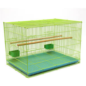 Cockatiels için üreme uçuş <span class=keywords><strong>Parakeet</strong></span> kuş kafesi Conures Lovebirds kanaryalar papağanlar ile slayt dışarı tepsi evcil hayvan kafesi - Product Image 1