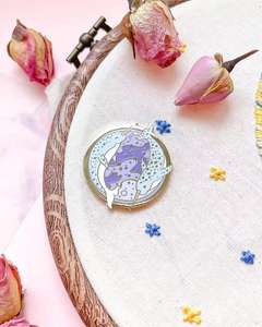 ผู้ผลิตจีนโลหะเคลือบบอลลูนเข็มกลัดข้ามตะเข็บที่กําหนดเองเข็ม Minder Pin แม่เหล็กสําหรับเย็บ - Product Image 6