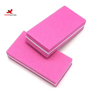 Lime à ongles double face HQ Mixed Proc Discount 100/180 Grit, éponge colorée, lime à ongles, lime à cuticules, lime à ongles en émeri, manucure - Product Image 1