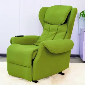 Sofá reclinável elétrico com função de cadeira de massagem mais novo design completo para sala de estar