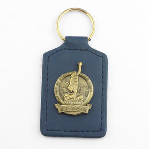 Portachiavi in metallo con Logo personalizzato Chaveiro De Carro in pelle con Logo personalizzato Chaveiro - Product Image 2