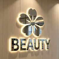 Insegne Luminose 3D Retroilluminate per Esterni, Lettere in Metallo Illuminate a LED per Reception Aziendale, Vendita all'Ingrosso
