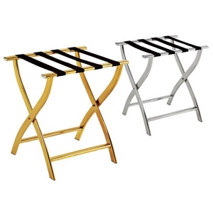 H034 Hôtel fourniture <span class=keywords><strong>chambre</strong></span> métal pliant <span class=keywords><strong>porte</strong></span>-<span class=keywords><strong>valise</strong></span> support acier matériel pliable <span class=keywords><strong>porte</strong></span>-bagages <span class=keywords><strong>pour</strong></span> <span class=keywords><strong>chambre</strong></span> d'hôtel - Product Image 4