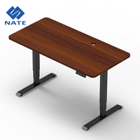2JR3 Piétement de table électrique réglable en hauteur, pour bureau assis-debout, avec double moteur et système de levage à 3 niveaux, mobilier de bureau à domicile