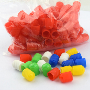 100 pièces/sac – Capuchons anti-poussière en plastique pour valves Schrader pour voitures, camions, motos et vélos - Product Image 5