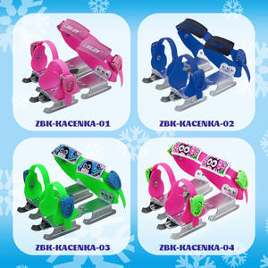 Commercio all'ingrosso pattini da ghiaccio in plastica per pattini da ghiaccio a doppia lama regolabili per pattini da ghiaccio - Product Image 4