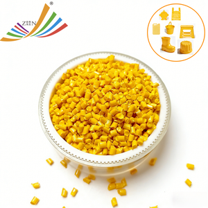 Masterbatch <span class=keywords><strong>Amarillo</strong></span> Personalizado RoHS REACH Ecológico con Protección UV para Productos Electrónicos y del Hogar, Bolsas de 25 kg - Product Image 1