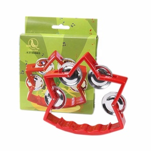 Seasound OEM <span class=keywords><strong>Tambourin</strong></span> <span class=keywords><strong>demi</strong></span>-<span class=keywords><strong>lune</strong></span> à cercle unique ATB007 Jouet en plastique ABS - Product Image 4