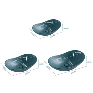 Lavabo da Appoggio Personalizzabile in Ceramica <span class=keywords><strong>Design</strong></span> Moderno Lavandino in Cemento per <span class=keywords><strong>Bagno</strong></span> - Product Image 5