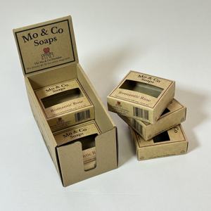 Caja de papel Kraft de diseño personalizado Premium Durable Offset-Impreso Materiales reciclados creativos Premium para productos electrónicos de consumo de jabón - Product Image 3