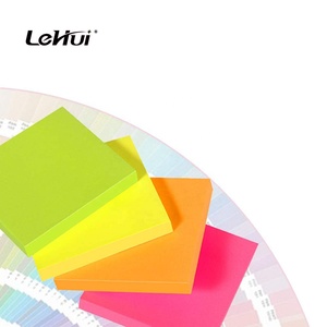 3colorstationery ชุดกระดาษโน้ตแบบมีกาวในตัว 8 แพ็ค ขนาด 3x3 นิ้ว สีสันสดใส ใช้งานง่าย สำหรับบ้านและสำนักงาน ทำจากกระดาษ - Product Image 6