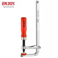 Pince en F à queue d'aronde à vis rapide avec ouverture maximale de 300mm pour table MFT et système de rail de guidage (mesure en pouces)