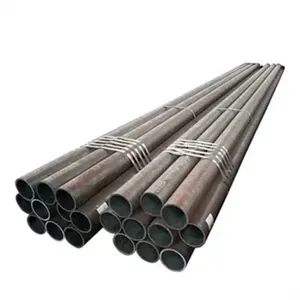 Meilleure vente JIS Ss41 G3452 spg St52 Q195 tube en acier au carbone sans soudure sch 120 diamètre 1200mm tuyau rond en acier au carbone