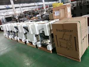 Un professionnel Électrique automatique Trancheuse à pain industrielle machines à pain toast coupe équipement de coupe de boulangerie tranchage Commercial - Product Image 4