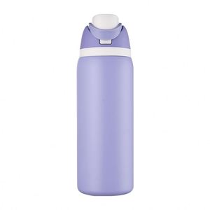 Gobelet isotherme portable en acier inoxydable Owa double paroi, idéal pour le sport et les activités de plein air, avec paille intégrée – Meilleure vente - Product Image 4