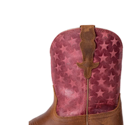 Bottes de cowboy pour enfants, fabriquées sur mesure, en cuir véritable, brodées à la main, antidérapantes, à semelle épaisse, style équestre