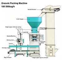 Machine d'emballage d'engrais organique 5kg 10kg 15kg 20kg 50kg, machine d'emballage de granulés de bois et de nourriture pour poissons