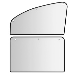 Car Side <b>Window</b> Sunshade Titanium Silver Suction Cup Type Heat Insulation Privacy <b>Shade</b> For Vehicle Interior Protection - Product Image 2