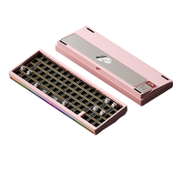 Weikav Nut65 Tri-Mode 6000mAh Mechanical Gaming Keyboard Kit QWERTY Wired/Wireless ARGB Rhythm DIY AO&EP Sound Reactive Lighting