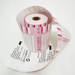 Precio barato de fábrica de papel térmico 3 pulgadas 1/8x230 tarjeta de crédito de fabricante de China