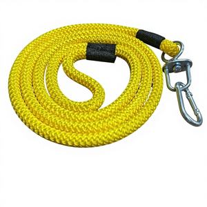 Laisse en corde pour chiens de taille moyenne - Jaune - Product Image 1