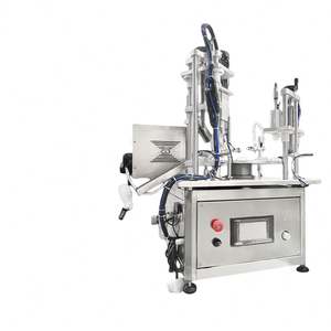 เครื่องบรรจุและปิดฝาอัตโนมัติแบบโต๊ะหมุน ใช้ได้กับน้ำหอม น้ำมันหอมระเหย เครื่องสำอาง สเปรย์ น้ำยาบ้วนปาก ไวน์ และผลิตภัณฑ์อื่นๆ - Product Image 6