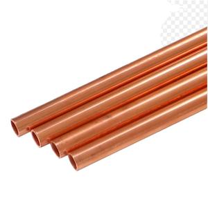 Tuyau droit en cuivre H62/H65/H68/H70 sans soudure, diamètre extérieur 6-48 mm, épaisseur de paroi 0,3-12 mm, tube à eau, prix bas, haute qualité, fabricant - Product Image 1