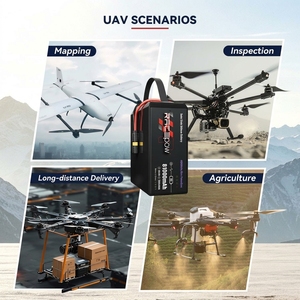 Batería de estado semisólido RacePow <span class=keywords><strong>268Wh</strong></span>/kg 8000mAh 6S 12S 14S HV 3.85V 4.4V Lipo para Dron VTOL de Pulverización Agrícola - Product Image 5