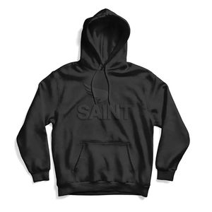 Sudadera con capucha sólida informal de alta calidad para hombre, ropa para hombre, Sudadera con capucha en relieve personalizada Oem 3D - Product Image 3