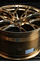 Jantes en alliage d'aluminium forgé Bronze Or personnalisées de 17, 18, 19, 20 pouces 5x108 5x112 5x114.3 5x120 pour voitures particulières BMW M2 E60 M340i