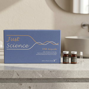 Ampoule Just Science HSR 50ml Coréenne Anti-rides Hydratante Raffermissante Éclaircissante Visage Nez Yeux Échantillon Principal Acide Hyaluronique - Product Image 3