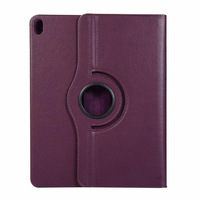 Housse de tablette en cuir à motif litchi anti-chute à rotation 360 degrés pour iPad Air4 10.9 2020, plusieurs couleurs