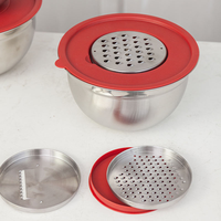 Lot de Bols à Salade Jetables en Acier Inoxydable Poli, Écologiques et Sûrs pour les Aliments, Vente en Gros Usine, Livraison Rapide, Emballage Carton pour Fêtes