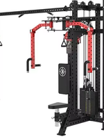 Machine commerciale unisexe d'entraîneur de forme physique de 5 stations équipement multifonctionnel de gymnase pour l'exercice