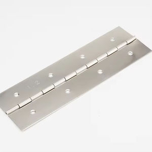 201 304 316 Charnière en acier inoxydable Custom Inch Charnière de piano continue étanche Charnière de piano en acier inoxydable - Product Image 2