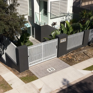 Paneles de Cercas Modulares de Diseño Moderno en Blanco o Negro, Paneles de Cerramiento para Jardín, Privacidad en Exteriores, Canadá - Product Image 6