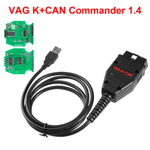 Interface de diagnostic automobile VAG <span class=keywords><strong>K</strong></span> CAN Commander 1.4 FTDI PIC18F25K80 <span class=keywords><strong>K</strong></span>+CAN 1 4 OBD <span class=keywords><strong>2</strong></span> OBD2, câble <span class=keywords><strong>K</strong></span>-line - Product Image 1