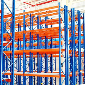 מערכת אחסון מחסן תעשייתי מתלה כפול עמוק מתלה משטחים מתכווננת מדפים פלדה הגנה בפני קורוזיה - Product Image 4