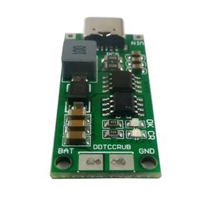 Eletechsup DDTCCRUB 1-4A Chargeur multi-cellules Type-C élévateur de tension pour batteries Li-Po polymère Li-ion, DC 3-6V vers 8.4V 12.6V 16.8V pour <span class=keywords><strong>18650</strong></span> - Product Image 1