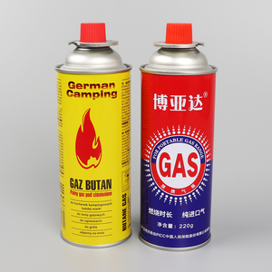 Custom Logo <strong>Butane</strong> Gas Bottles <strong>Canisters</strong> for Portable Stoves - Product Image 5